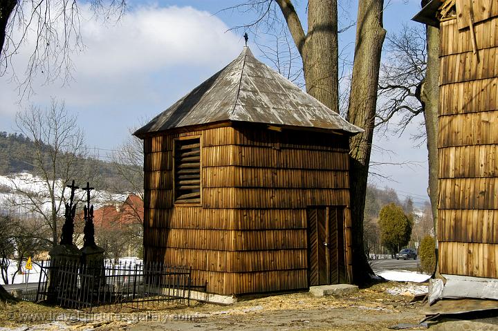 at a wooden church in the South-East
