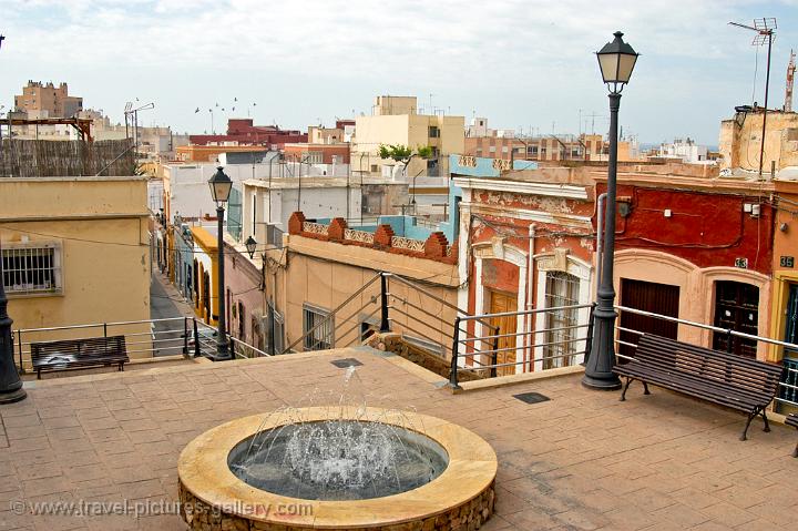 the old town near the Alcazaba