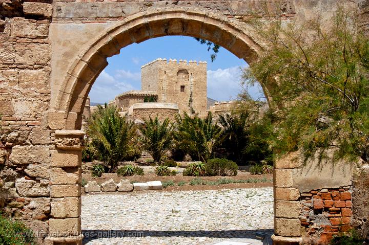 in the the Alcazaba, the Moorish fortress