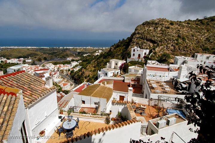 white- washed houses, Mojacar Pueblo