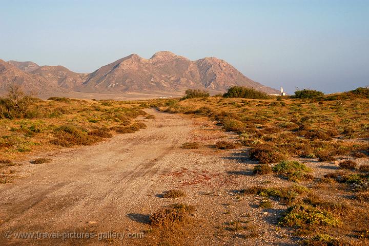 landscape near Cabo de Gata