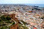 the town and harbour from the Alcazaba