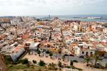 the old town beneath the Alcazaba