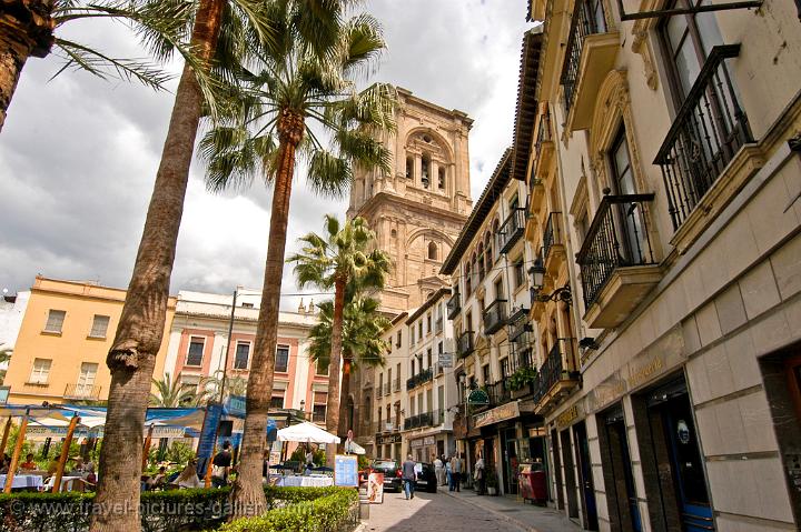 the town centre with the Cathedral