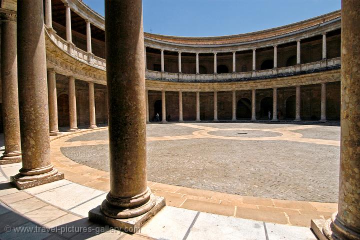 courtyard of the Palace of Charles V