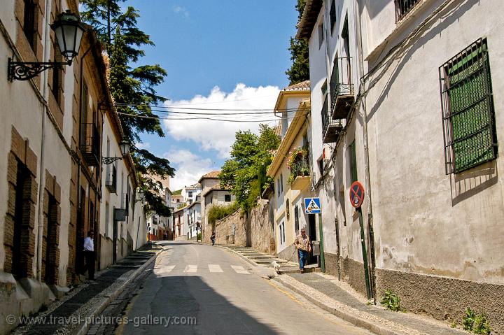 the Albayzin, Granada´s old Muslim quarter
