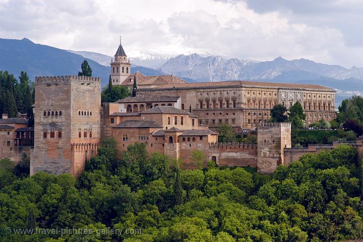 the Alhambra and Palace of Charles V