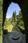 in the Generalife Gardens