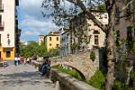 bridge over the Rio Darro, old town centre