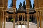 Alhambra, the Palace and Courtyard of the Lions