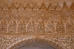 stucco arch, Moorish, Mudejar style, Nasrid Palace, Alhambra