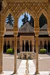 Alhambra, the Palace and Courtyard of the Lions