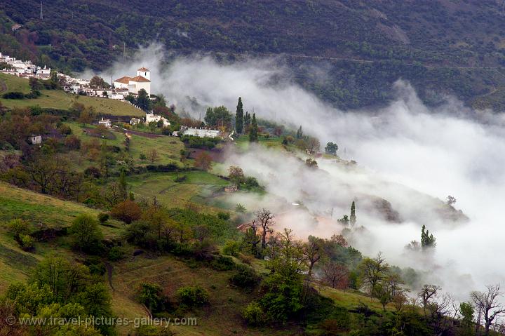 morning mist, Las Alpujarras