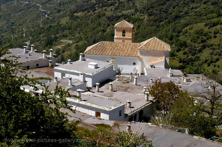 the white-washed houses of Bubion, Las Alpujarras