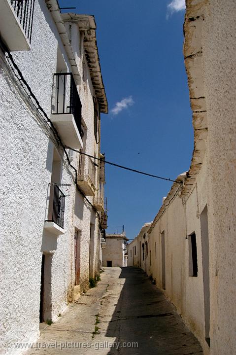 the white-washed houses of Capileira, Las Alpujarras