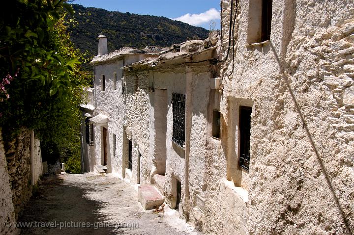 the white washed houses of Capileira, Las Alpujarras