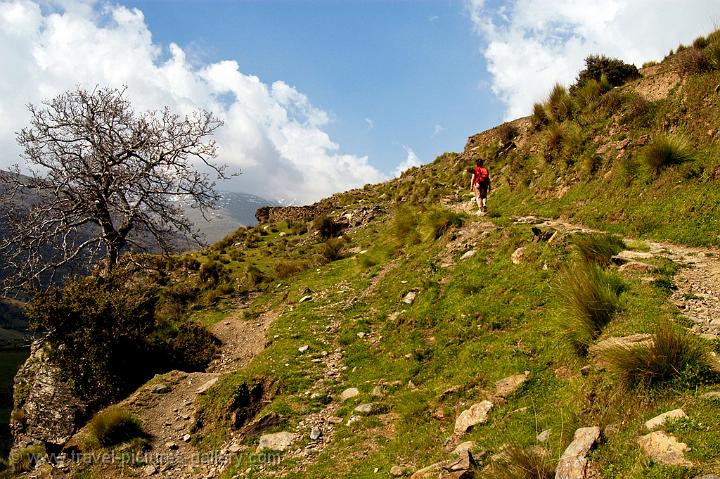 trekking in the Parque Nacional Sierra Nevada