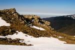 mountain scenery on the southern flanks