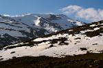 snowy peaks, Mulhacen Peak (3482 m)