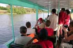 boat trip at the Kazinga Channel