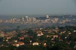 morning fog over Kampala