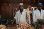 butcher at at Nakasero market