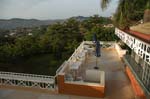 hotel veranda near Lake Victoria