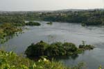 the source of the White Nile near Jinja