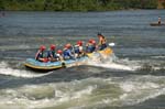 rafting at the White Nile