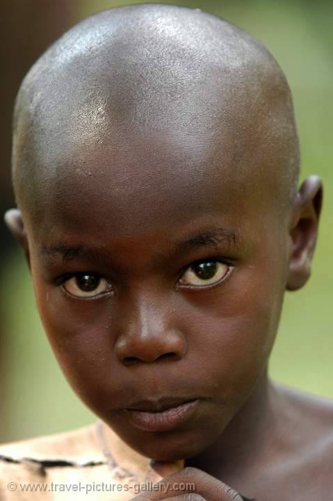 boy from a village on the edge of the park